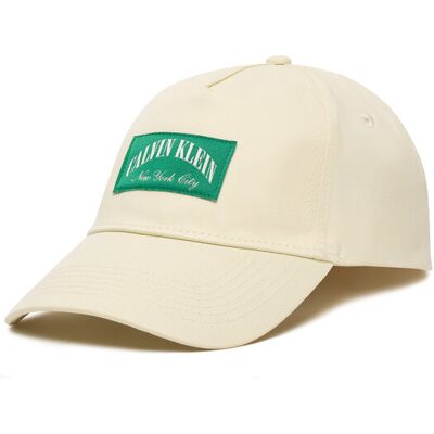 Calvin Klein Czapka z daszkiem Heritage Crest Patch Cap LV04D5103G Beżowy NOSIZE Beżowy Unisex Calvin Klein Czapka z daszkiem Heritage Crest Patch Cap LV04D5103G Beżowy NOSIZE Beżowy Unisex