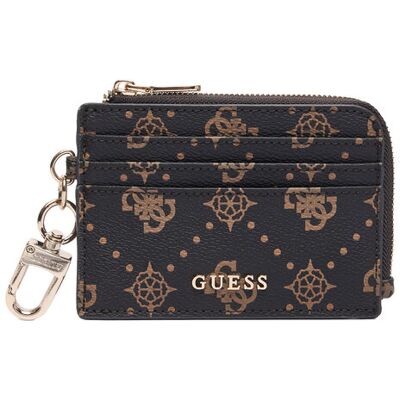 Guess Etui na karty kredytowe RW7566 P6301 Brązowy NOSIZE Brązowy Damskie Guess Etui na karty kredytowe RW7566 P6301 Brązowy NOSIZE Brązowy Damskie