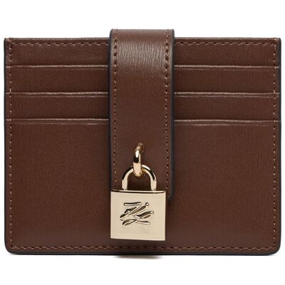 KARL LAGERFELD Etui na karty kredytowe B1W32025 Brązowy NOSIZE Brązowy Damskie KARL LAGERFELD Etui na karty kredytowe B1W32025 Brązowy NOSIZE Brązowy Damskie