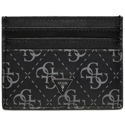 Guess Etui na karty kredytowe SMVELE LEA25 Szary NOSIZE Szary Męskie Guess Etui na karty kredytowe SMVELE LEA25 Szary NOSIZE Szary Męskie