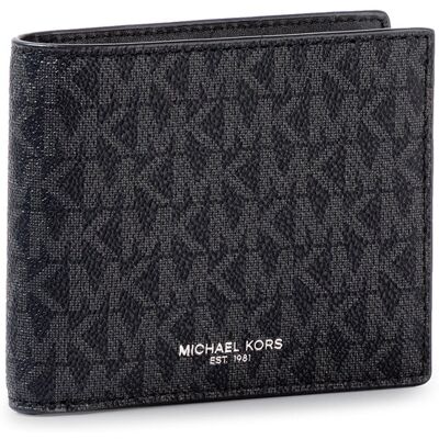 Michael Kors Portfel Greyson 39F9LGYF3B Czarny NOSIZE Czarny Męskie Michael Kors Portfel Greyson 39F9LGYF3B Czarny NOSIZE Czarny Męskie