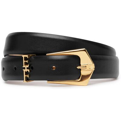 Elisabetta Franchi Pasek CT-31S-66E2-V200 Czarny 44 Czarny Damskie Elisabetta Franchi Pasek CT-31S-66E2-V200 Czarny 44 Czarny Damskie