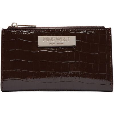 Nine West Portfel CEO-NW-W1-004-AW26 Brązowy ciemny NOSIZE Brązowy ciemny Damskie Nine West Portfel CEO-NW-W1-004-AW26 Brązowy ciemny NOSIZE Brązowy ciemny Damskie