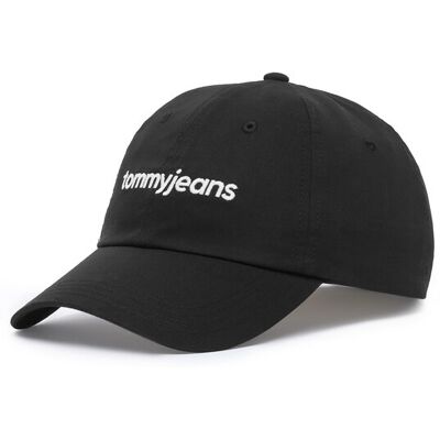 Tommy Hilfiger Czapka z daszkiem Tjm Script AM0AM14455 Czarny NOSIZE Czarny Unisex Tommy Hilfiger Czapka z daszkiem Tjm Script AM0AM14455 Czarny NOSIZE Czarny Unisex
