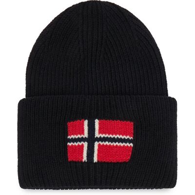 Napapijri Czapka F-Evei 1 NP0A8AM2 Czarny NOSIZE Czarny Unisex Napapijri Czapka F-Evei 1 NP0A8AM2 Czarny NOSIZE Czarny Unisex
