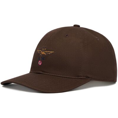 Aeronautica Militare Czapka z daszkiem 261HA1246UCT02261 Brązowy ciemny NOSIZE Brązowy ciemny Męskie Aeronautica Militare Czapka z daszkiem 261HA1246UCT02261 Brązowy ciemny NOSIZE Brązowy ciemny Męskie