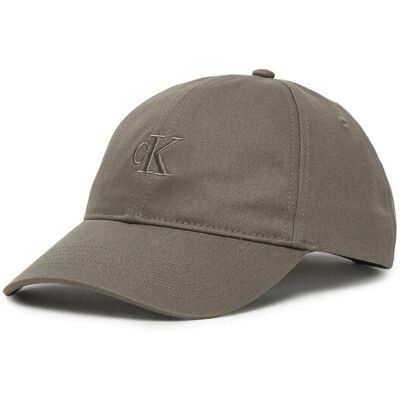 Calvin Klein Czapka z daszkiem Monogram Embroidery Baseball Cap LV04G5002G Szary NOSIZE Szary Męskie Calvin Klein Czapka z daszkiem Monogram Embroidery Baseball Cap LV04G5002G Szary NOSIZE Szary Męskie