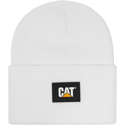 CAT Footwear Czapka Label Cuff 1090026 Biały NOSIZE Biały Unisex CAT Footwear Czapka Label Cuff 1090026 Biały NOSIZE Biały Unisex
