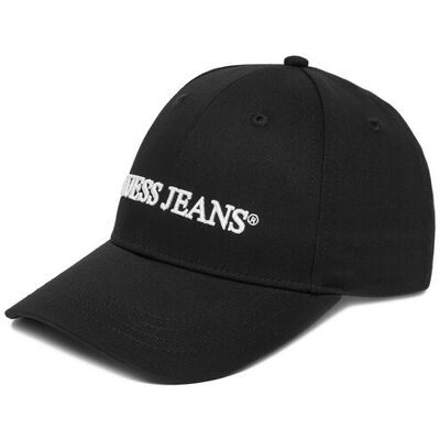 Guess Jeans Czapka z daszkiem WBEO-GJ-U3-002-SS26 Czarny NOSIZE Czarny Unisex Guess Jeans Czapka z daszkiem WBEO-GJ-U3-002-SS26 Czarny NOSIZE Czarny Unisex