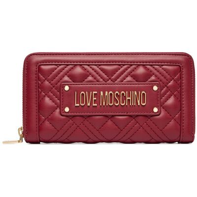 LOVE MOSCHINO Portfel JC5600PP1PLA0552 Bordowy NOSIZE Bordowy Damskie LOVE MOSCHINO Portfel JC5600PP1PLA0552 Bordowy NOSIZE Bordowy Damskie