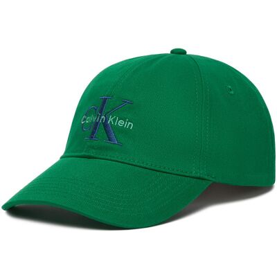 Calvin Klein Czapka z daszkiem Monologo Embroidery Baseball Cap LV04G5004G Zielony NOSIZE Zielony Męskie Calvin Klein Czapka z daszkiem Monologo Embroidery Baseball Cap LV04G5004G Zielony NOSIZE Zielony Męskie