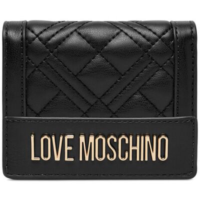LOVE MOSCHINO Portfel JC5601PP1PLA0000 Czarny NOSIZE Czarny Damskie LOVE MOSCHINO Portfel JC5601PP1PLA0000 Czarny NOSIZE Czarny Damskie