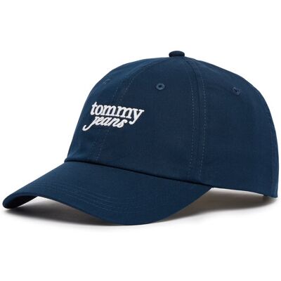 Tommy Jeans Czapka z daszkiem Scri AW0AW18358 Granatowy NOSIZE Granatowy Unisex Tommy Jeans Czapka z daszkiem Scri AW0AW18358 Granatowy NOSIZE Granatowy Unisex
