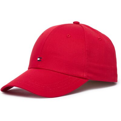 Tommy Hilfiger Czapka z daszkiem Th Flag AM0AM13008 Czerwony NOSIZE Czerwony Unisex Tommy Hilfiger Czapka z daszkiem Th Flag AM0AM13008 Czerwony NOSIZE Czerwony Unisex