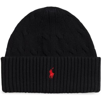 Polo Ralph Lauren Czapka 323980663003 Czarny S_M Czarny Unisex Dziecko Polo Ralph Lauren Czapka 323980663003 Czarny S_M Czarny Unisex Dziecko
