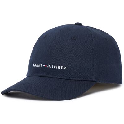 Tommy Hilfiger Czapka z daszkiem Th Foundation Soft AM0AM14511 Granatowy NOSIZE Granatowy Unisex Tommy Hilfiger Czapka z daszkiem Th Foundation Soft AM0AM14511 Granatowy NOSIZE Granatowy Unisex