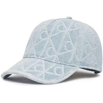 Calvin Klein Czapka z daszkiem Aop Jacquard Denim Bb Cap LV04F5069G Niebieski 00 Niebieski Damskie Calvin Klein Czapka z daszkiem Aop Jacquard Denim Bb Cap LV04F5069G Niebieski 00 Niebieski Damskie