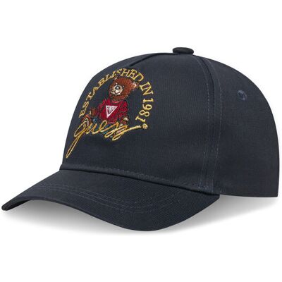 Guess Czapka z daszkiem H5RZ09 WO08O Granatowy L Granatowy Chłopiec Guess Czapka z daszkiem H5RZ09 WO08O Granatowy L Granatowy Chłopiec
