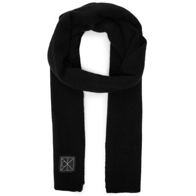 Calvin Klein Szalik Emblem LV04D8014G Czarny NOSIZE Czarny Damskie Calvin Klein Szalik Emblem LV04D8014G Czarny NOSIZE Czarny Damskie