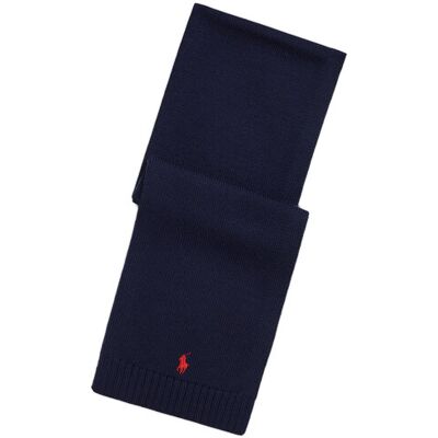 Polo Ralph Lauren Szalik 323953205001 Granatowy S_M Granatowy Chłopiec Polo Ralph Lauren Szalik 323953205001 Granatowy S_M Granatowy Chłopiec