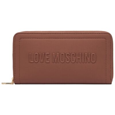 LOVE MOSCHINO Portfel Signature Love JC5500PP1PLE0200 Brązowy NOSIZE Brązowy Damskie LOVE MOSCHINO Portfel Signature Love JC5500PP1PLE0200 Brązowy NOSIZE Brązowy Damskie
