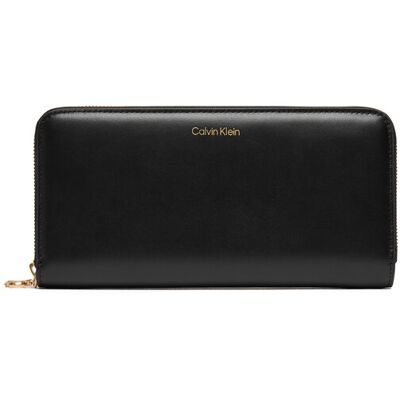 Calvin Klein Portfel Ck Large Zip Around LV04F1093G Czarny NOSIZE Czarny Damskie Calvin Klein Portfel Ck Large Zip Around LV04F1093G Czarny NOSIZE Czarny Damskie