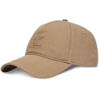 Calvin Klein Czapka z daszkiem Monogram Deboss Canvas Baseball LV04G5027G Beżowy NOSIZE Beżowy Męskie Calvin Klein Czapka z daszkiem Monogram Deboss Canvas Baseball LV04G5027G Beżowy NOSIZE Beżowy Męskie