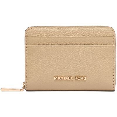 MICHAEL Michael Kors Etui na karty kredytowe Jet Set 32T4GJ6Z5L Beżowy jasny NOSIZE Beżowy jasny Damskie MICHAEL Michael Kors Etui na karty kredytowe Jet Set 32T4GJ6Z5L Beżowy jasny NOSIZE Beżowy jasny Damskie
