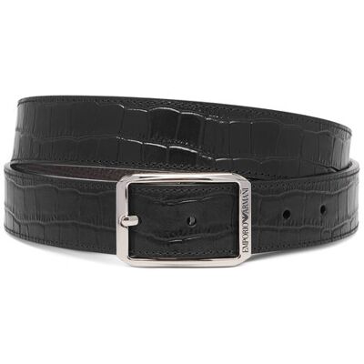 Giorgio Armani Emporio Armani Pasek EM007173 AF29133 Czarny NOSIZE Czarny Męskie Giorgio Armani Emporio Armani Pasek EM007173 AF29133 Czarny NOSIZE Czarny Męskie