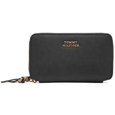 Tommy Hilfiger Portfel Th Leather Med Za Wallet AW0AW18939 Czarny NOSIZE Czarny Damskie Tommy Hilfiger Portfel Th Leather Med Za Wallet AW0AW18939 Czarny NOSIZE Czarny Damskie