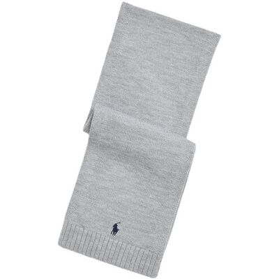 Polo Ralph Lauren Szalik 323953205002 Szary S_M Szary Chłopiec Polo Ralph Lauren Szalik 323953205002 Szary S_M Szary Chłopiec