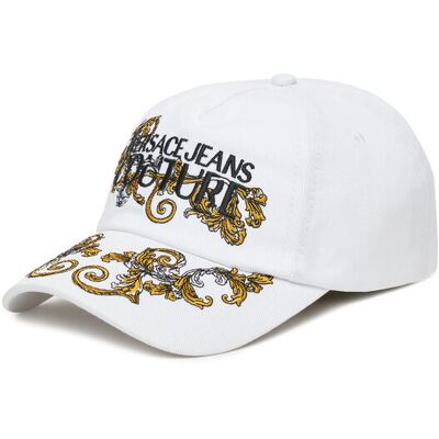Biała Unisex Czapka Versace - Czapka Biała Unisex Czapka Versace - Czapka