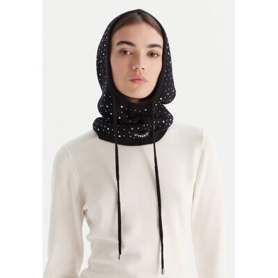 PINKO Balaklawa 106005 A2YY Z99 Czarny NOSIZE Czarny Damskie PINKO Balaklawa 106005 A2YY Z99 Czarny NOSIZE Czarny Damskie