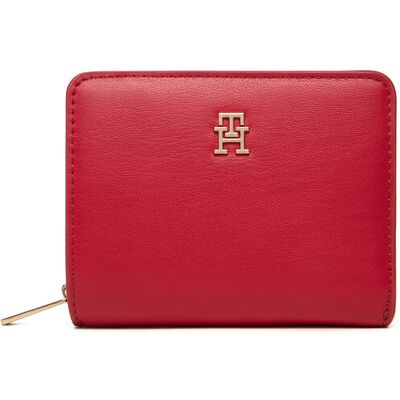 Tommy Hilfiger Portfel Th Icon Med Za Flap AW0AW17742 Czerwony NOSIZE Czerwony Damskie Tommy Hilfiger Portfel Th Icon Med Za Flap AW0AW17742 Czerwony NOSIZE Czerwony Damskie