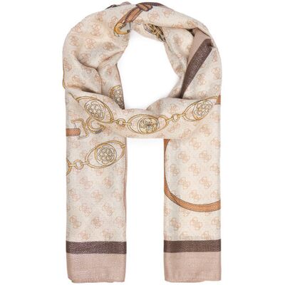 Guess Szal AW5532 VIS03 Beżowy OS Beżowy Damskie Guess Szal AW5532 VIS03 Beżowy OS Beżowy Damskie