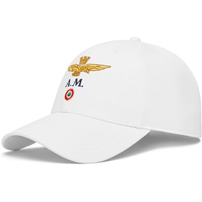 Aeronautica Militare Czapka z daszkiem 261HA1100UCT02848 Biały NOSIZE Biały Męskie Aeronautica Militare Czapka z daszkiem 261HA1100UCT02848 Biały NOSIZE Biały Męskie