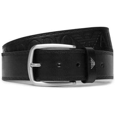 Giorgio Armani Emporio Armani Pasek EM007190 AF29179 UC001 Czarny 100 Czarny Męskie Giorgio Armani Emporio Armani Pasek EM007190 AF29179 UC001 Czarny 100 Czarny Męskie