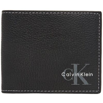 Calvin Klein Portfel Bold Pebble Billfold W/ Coin LV04D1270G Czarny NOSIZE Czarny Męskie Calvin Klein Portfel Bold Pebble Billfold W/ Coin LV04D1270G Czarny NOSIZE Czarny Męskie