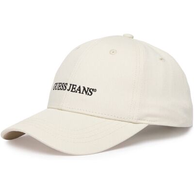 Guess Jeans Czapka z daszkiem M4BZ26 WF8V1 Écru NOSIZE Kremowy Unisex Guess Jeans Czapka z daszkiem M4BZ26 WF8V1 Écru NOSIZE Kremowy Unisex