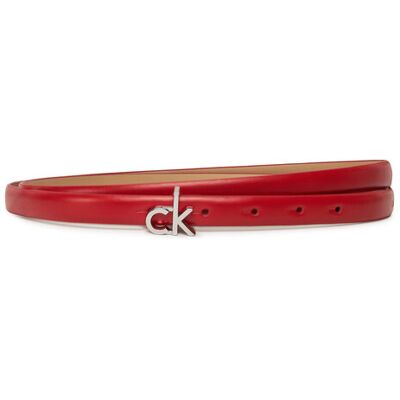 Calvin Klein Pasek Damski Ck Buckle Skinny Belt 1.5 K60K612932 Czerwony 135 Czerwony Damskie Calvin Klein Pasek Damski Ck Buckle Skinny Belt 1.5 K60K612932 Czerwony 135 Czerwony Damskie