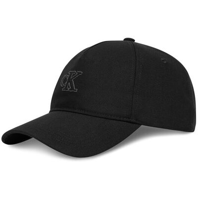 Calvin Klein Czapka z daszkiem Monogram Deboss Canvas Baseball LV04G5027G Czarny NOSIZE Czarny Męskie Calvin Klein Czapka z daszkiem Monogram Deboss Canvas Baseball LV04G5027G Czarny NOSIZE Czarny Męskie