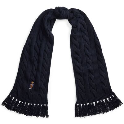 Polo Ralph Lauren Szalik 455P18119001 Granatowy NOSIZE Granatowy Damskie Polo Ralph Lauren Szalik 455P18119001 Granatowy NOSIZE Granatowy Damskie
