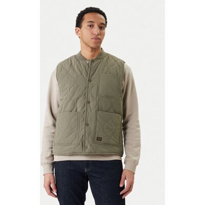 Jack & Jones Kamizelka Caleb 12294357 Zielony Regular Fit L Zielony Męskie Jack & Jones Kamizelka Caleb 12294357 Zielony Regular Fit L Zielony Męskie