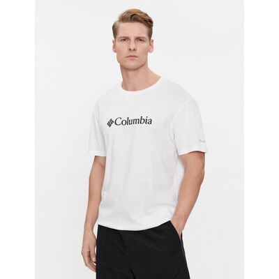 Columbia T-Shirt Csc Basic Logo 1680053 Biały Regular Fit M Biały Męskie Columbia T-Shirt Csc Basic Logo 1680053 Biały Regular Fit M Biały Męskie