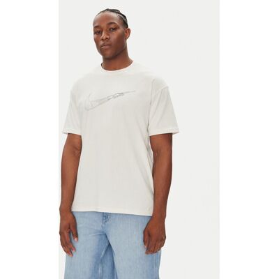 Nike T-Shirt HJ0746 Écru Regular Fit XL Kremowy Męskie Nike T-Shirt HJ0746 Écru Regular Fit XL Kremowy Męskie