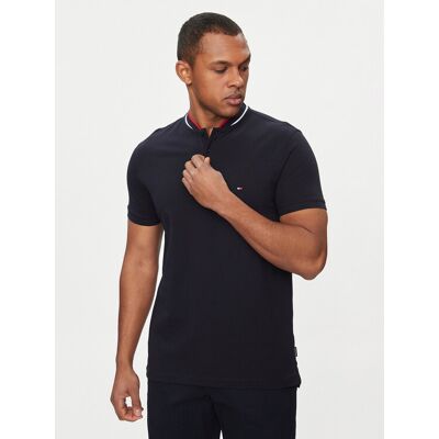 Tommy Hilfiger Polo Mao MW0MW34752 Granatowy Slim Fit M Granatowy Męskie Tommy Hilfiger Polo Mao MW0MW34752 Granatowy Slim Fit M Granatowy Męskie