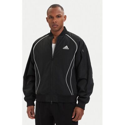 Adidas Kurtka bomber adicolor Teamgeist KC8358 Czarny Loose Fit L Czarny Męskie Adidas Kurtka bomber adicolor Teamgeist KC8358 Czarny Loose Fit L Czarny Męskie