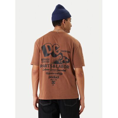 DC Shoes T-Shirt Parts Dep EDYZT04366 Brązowy Regular Fit M Brązowy Męskie DC Shoes T-Shirt Parts Dep EDYZT04366 Brązowy Regular Fit M Brązowy Męskie