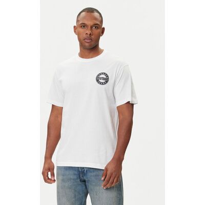 Versace Jeans Couture T-Shirt 79GAHT02 CJ00T Biały Regular Fit L Biały Męskie Versace Jeans Couture T-Shirt 79GAHT02 CJ00T Biały Regular Fit L Biały Męskie