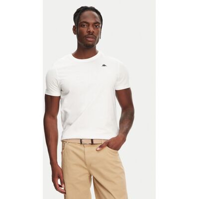 Robe di Kappa T-Shirt Luc 611187W Biały Regular Fit M Biały Męskie Robe di Kappa T-Shirt Luc 611187W Biały Regular Fit M Biały Męskie